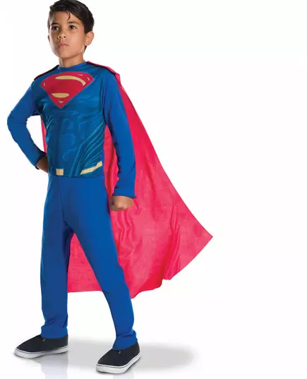 Kostium klasyczny Superman Liga Sprawiedliwości™ dla chłopca, Rozmiar: 7-8 lat(122-128 cm)