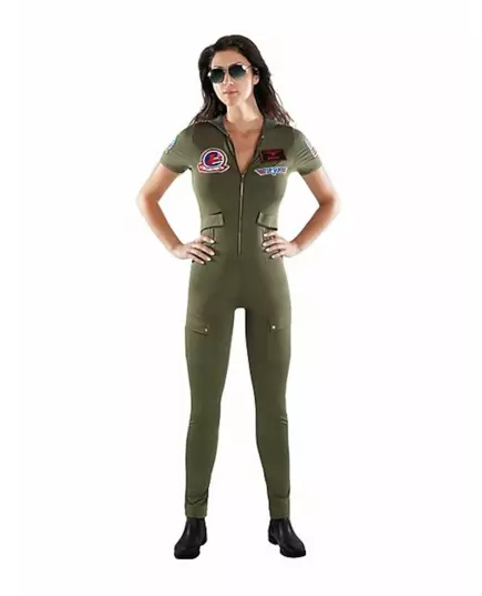 Kostium kombinezon Top Gun™ dla dorosłych, Rozmiar: X-Small