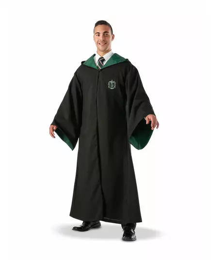 Luksusowa replika dorosłej szaty czarodzieja Slytherin
