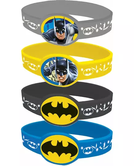4 elastyczne bransoletki Batman™
