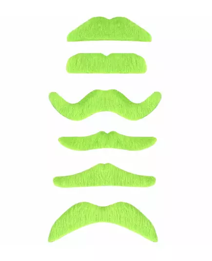 1 dorosły neonowy zielony wąsik