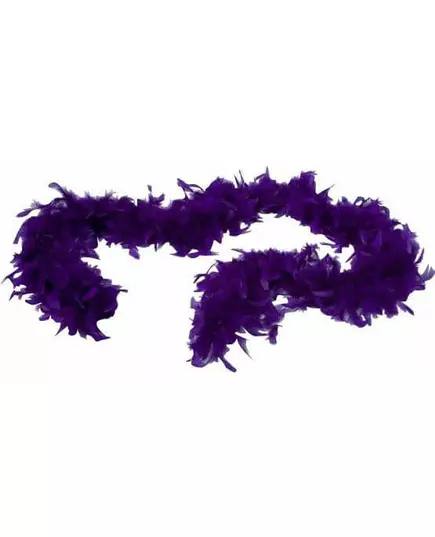 fioletowy boa