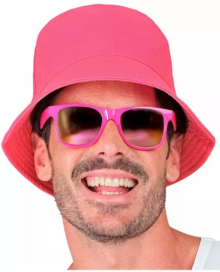 Neonowa różowa czapka Bob dla dorosłych