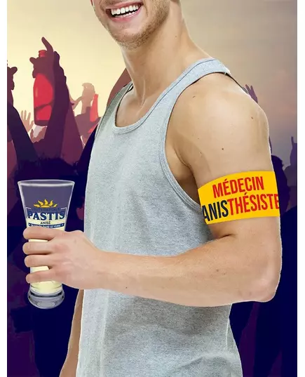 Opaska na napoje, anestezjolog
