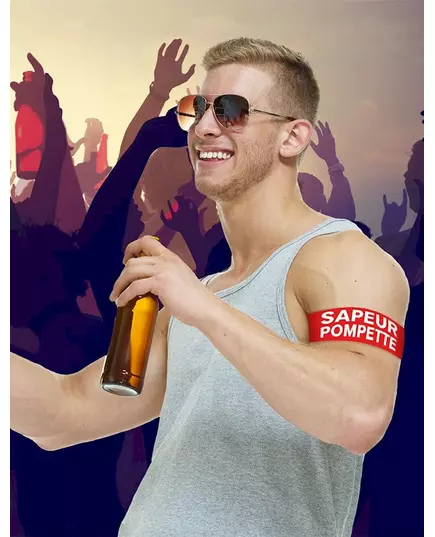 opaska na aperitif dla podchmielonego strażaka