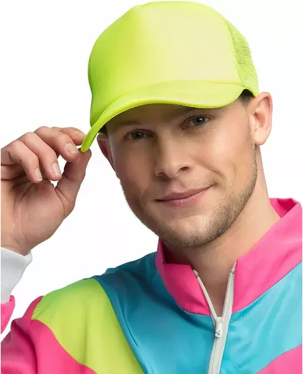 Neonowa żółta czapka dla dorosłych