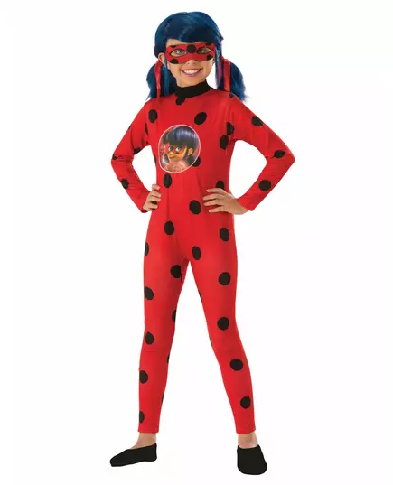 Klasyczny zestaw kostiumu Ladybug dla dziewczynek