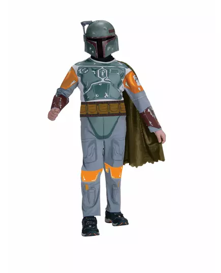 Kostium klasyczny Boba Fett™ dla dzieci, Rozmiar: 7-8 lat (122 to 128 cm)