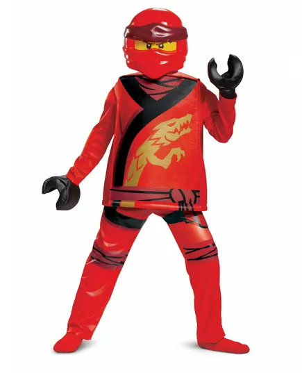Kostium deluxe Kai Ninjago Legacy — LEGO™ Dziecko, Rozmiar: 10–12 lat(137–149 cm)