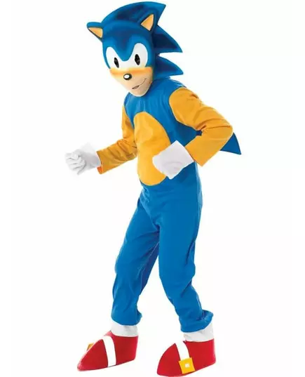 Kostium dziecięcy Sonic™ Deluxe, Rozmiar: 7-8 lat(122-128 cm)