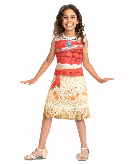 Podstawowy kostium Moana™ dla dziewczynek, Rozmiar: 7-8 lat (124 - 136 cm)