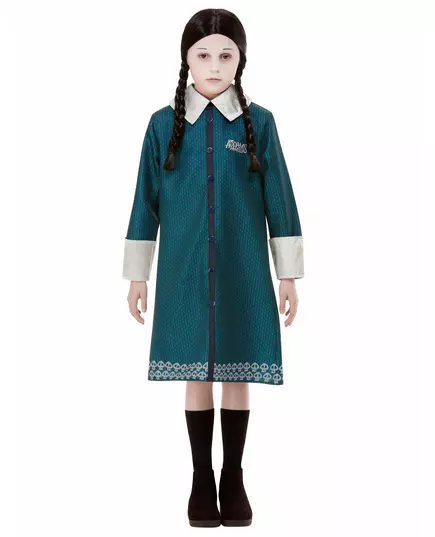 Środowy kostium Addams Family™ dla dziewczynek, Rozmiar: 10-12 lat (145/158 cm)