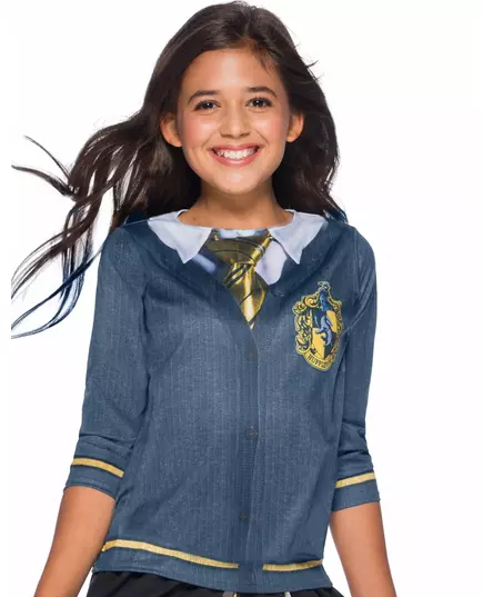 Dziecięca koszulka z nadrukiem Harry Potter Hufflepuff™, Rozmiar: 7-8 lat (122 to 128 cm)