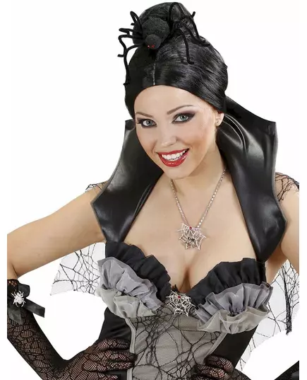 Halloweenowe nakrycie głowy pająka dla dorosłych