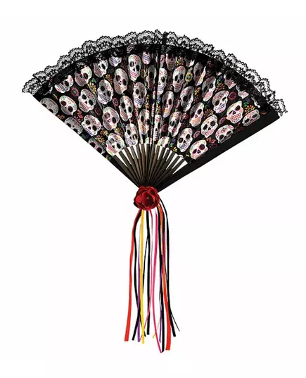 Dia de los muertos wentylator 42 cm dorosły