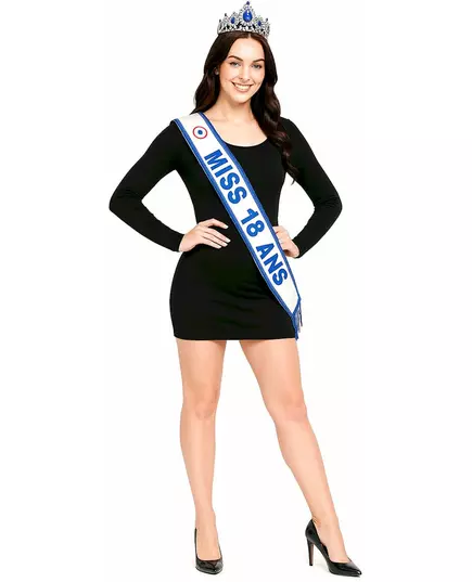 Niebieski pas Miss 18