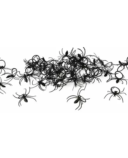 Partia 50 pierścieni Halloween Spider