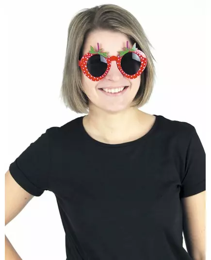 Okulary Truskawkowe dla Dorosłych