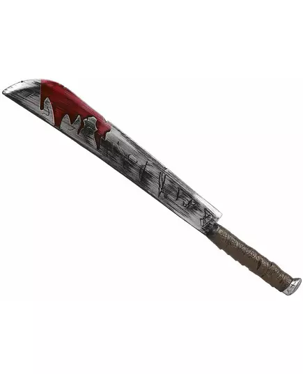 Zakrwawiona plastikowa maczeta na Halloween