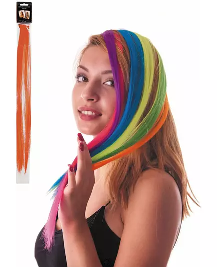 Knot na klips pomarańczowy