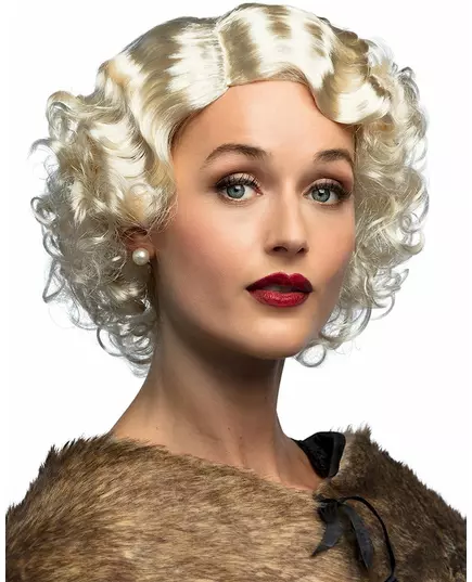Peruka platynowa blond damska