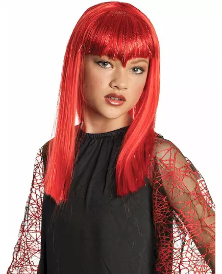 Peruka Red Devil Girl