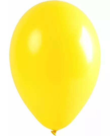 12 żółtych balonów 28 cm