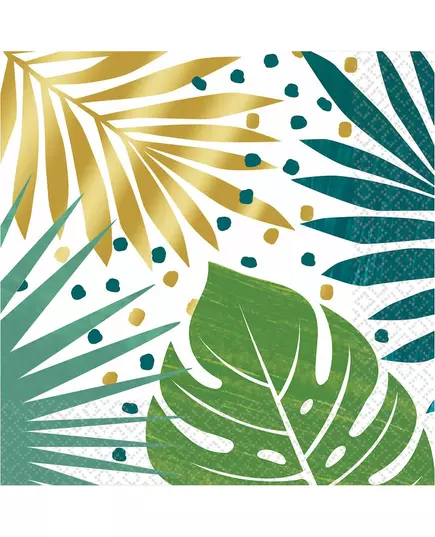 16 serwetek papierowych Tropical Chic, 33 x 33 cm