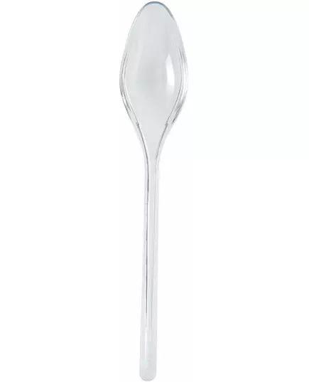 20 przezroczystych plastikowych łyżeczek deserowych, 14 cm