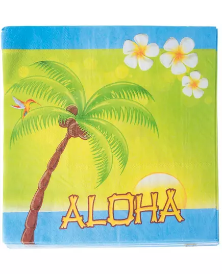 20 papierowych serwetek Aloha 33 x 33 cm