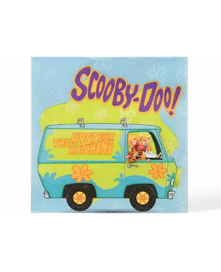 20 papierowych serwetek Scooby Doo™ 33 x 33 cm