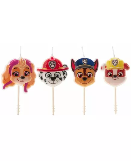 4 świeczki urodzinowe Paw Patrol™