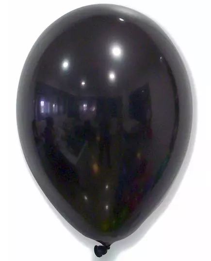 50 czarnych balonów 30cm