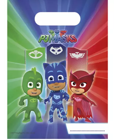 6 toreb na prezenty PJ Masks™ 16 x 23 cm