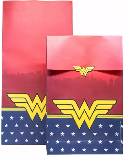 6 torebek prezentowych Wonder Woman™