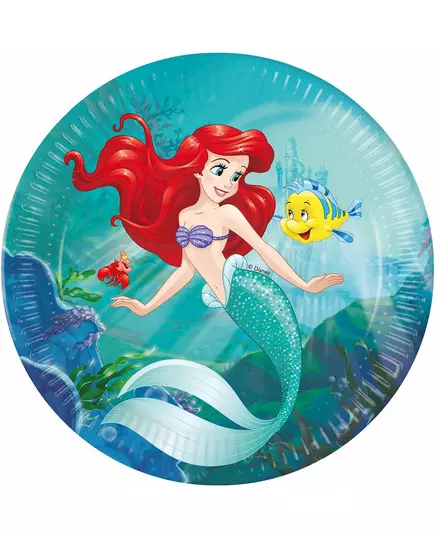 8 talerzy papierowych Ariel™ 23 cm