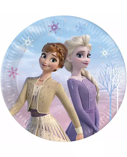 8 papierowych talerzy Frozen Wind Spirit™ 23cm