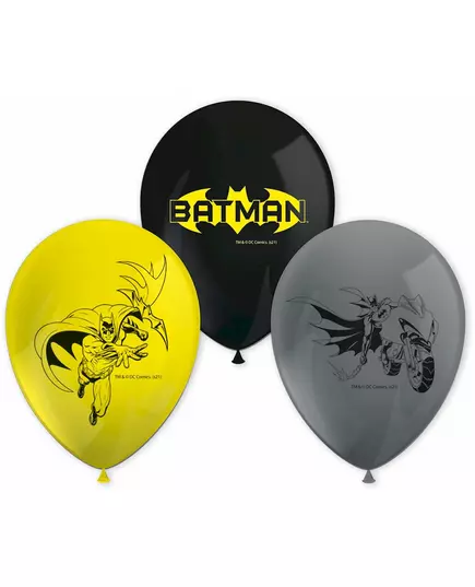 8 balonów lateksowych Batman™ 26cm