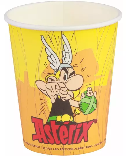 8 papierowych kubków Asterix™ o pojemności 250 ml