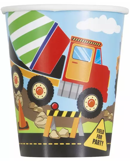 8 kubków tekturowych budowlanych 270 ml