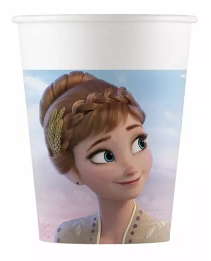 8 papierowych kubków Frozen Wind Spirit™ 200ml
