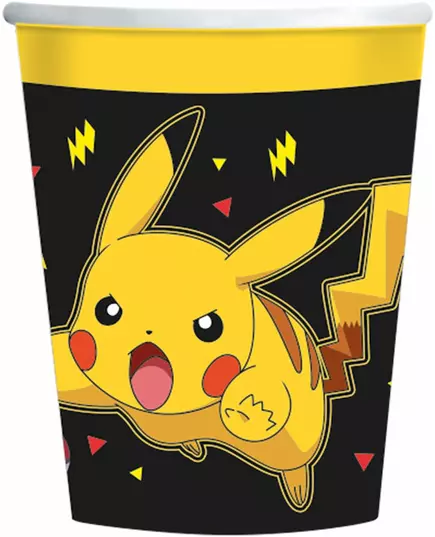 8 papierowych kubków Pokémon Pikachu™