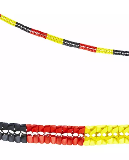 2 Girlandy papierowe wspierają Niemcy 3 m