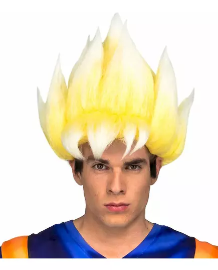 Peruka Super Saiyan Goku Dragon Ball™ dla dorosłych