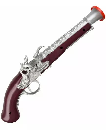 Brązowy plastikowy pistolet piracki