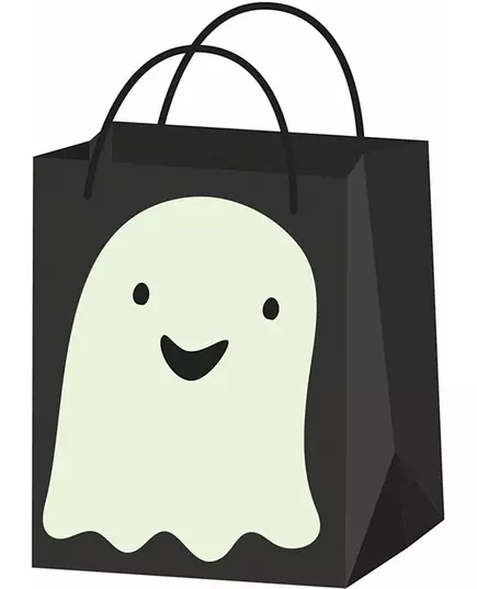 Świecąca w ciemności torba na cukierki Ghost 22cm