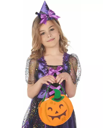 Dziecięca torba z dyni na Halloween