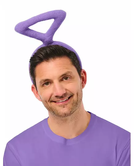 Fioletowa opaska na głowę Tinky Winky Teletubbies™ dla dorosłych