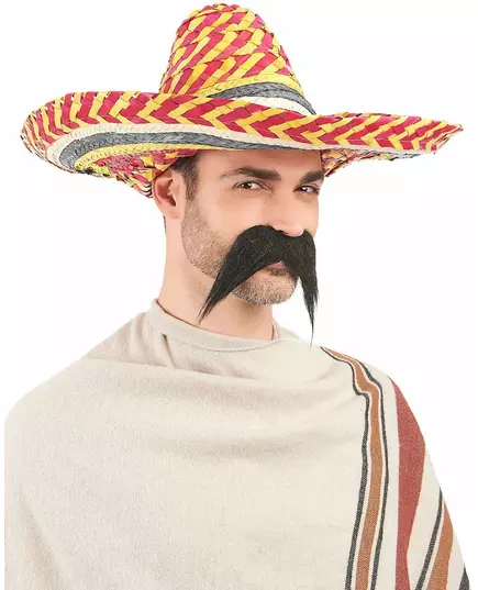 Dorosłe wielokolorowe meksykańskie sombrero