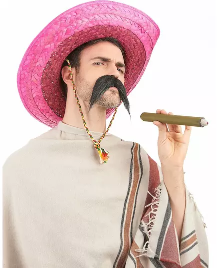 Dorosłe różowe meksykańskie sombrero